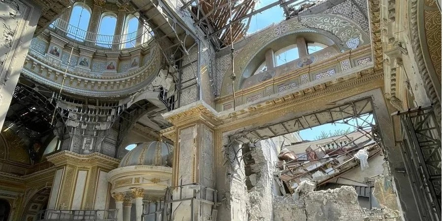 Италия выделила 500 тысяч евро на восстановление Спасо-Преображенского собора в Одессе