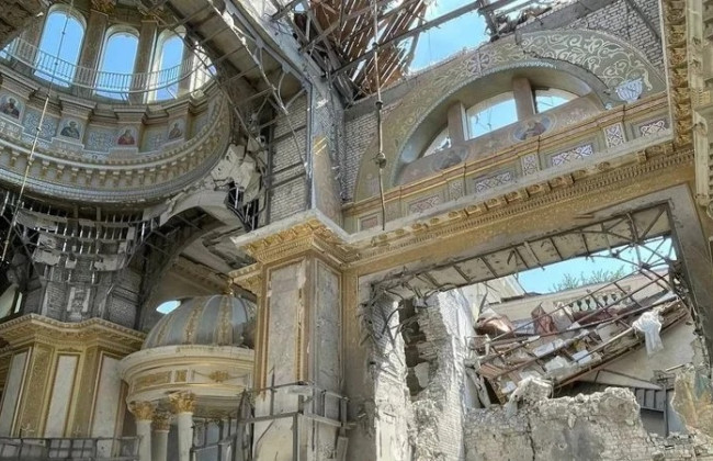 Италия выделила 500 тысяч евро на восстановление Спасо-Преображенского собора в Одессе