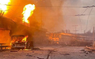 ДнепроГЭС в критическом состоянии, было два прямых попадания, - Укргидроэнерго
