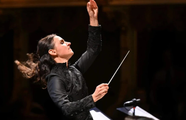 Украинский дирижер Оксана Лынив прокомментировала выступление в Германии с русской оперой Чайковского