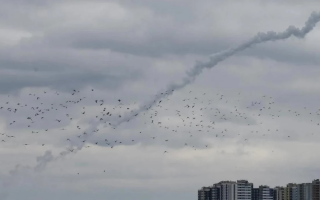 В Киеве силы ПВО сбили около 10 вражеских ракет: в КГВА рассказали подробности атаки