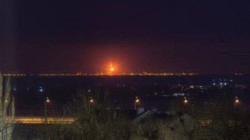 У рф горіла Новочеркаська електростанція: ймовірно через атаку БПЛА, відео