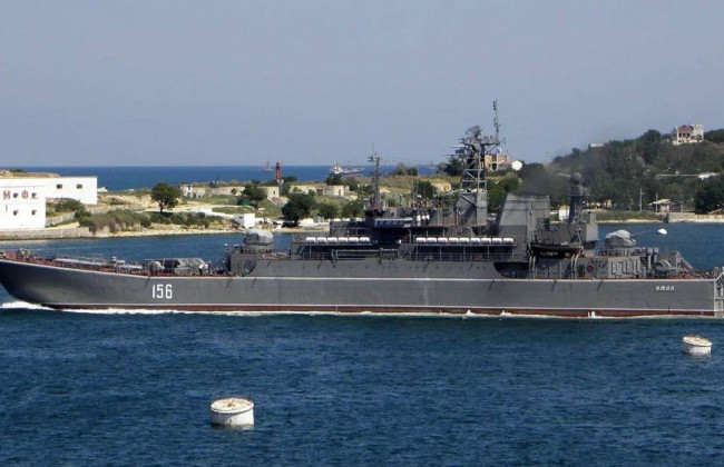 В Крыму могли поразить еще один российский корабль — ВМС