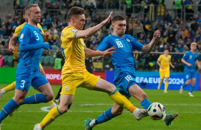Сборная Украины победила Исландию и вышла на Евро-2024
