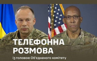 Главнокомандующий Сырский обсудил с генералом Брауном потребности ВСУ в укреплении обороны
