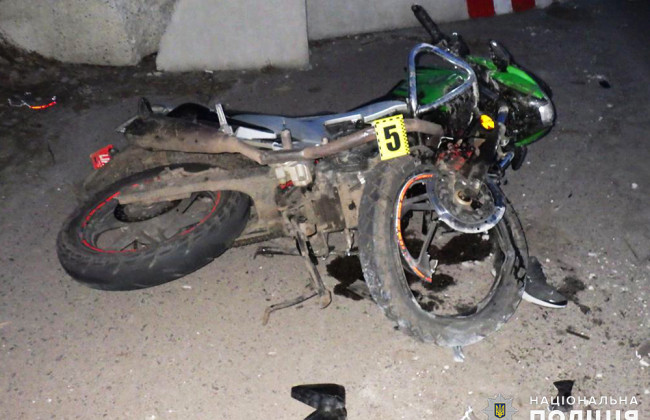 Трое травмированных в ДТП на Житомирщине: в больнице задержали нетрезвого водителя мотоцикла