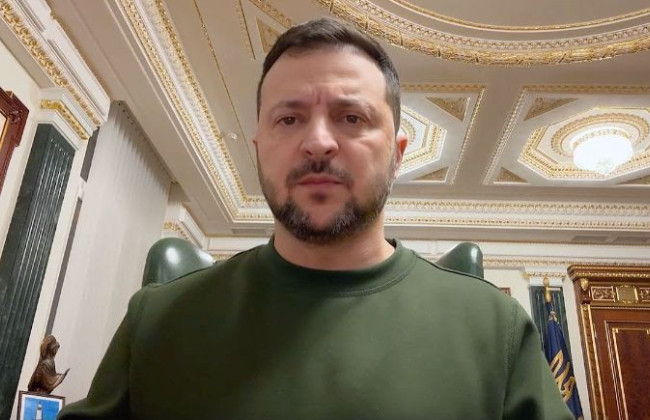 Зеленский поздравил украинцев и всех христиан, которые сегодня празднуют Пасху