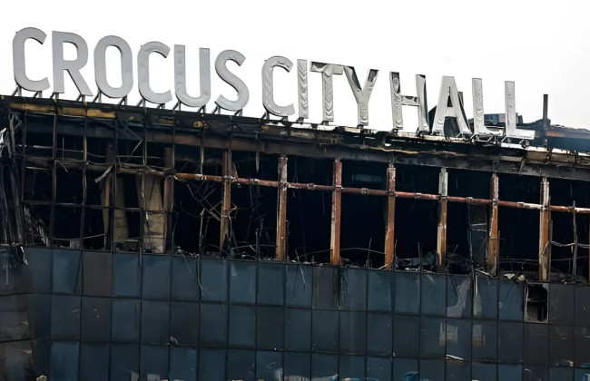 Теракт в Крокус Сити: как выглядит концертный зал на спутниковых снимках