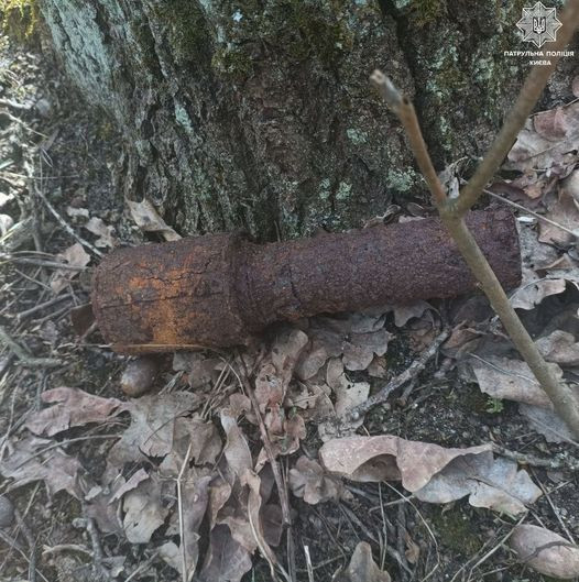 В Подольском районе столицы мужчина во время прогулки нашел гранату
