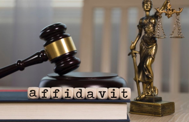 Афидевит: что это за документ и как его оформить