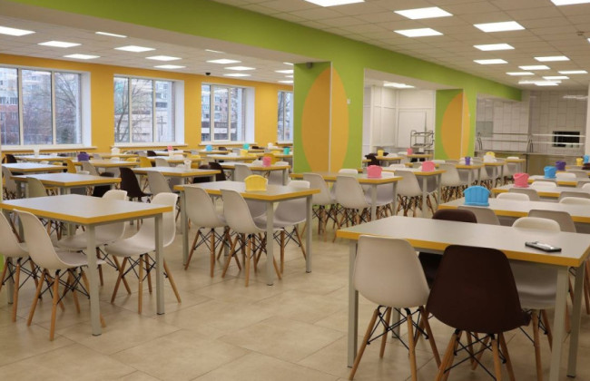 Кодекс для проєктування харчоблоків у закладах освіти набуває чинності з 1 травня