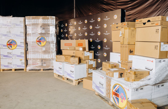 ТЦК и СП получили оборудование для работы с реестром «Оберег» от Великобритании