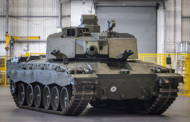 В Британии с конвейера сошел самый смертоносный прототип танка: видео