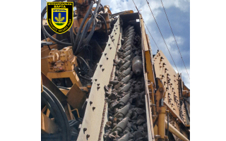 Під Києвом на залізниці під час ремонтних робіт виявили 120-мм снаряд до САУ