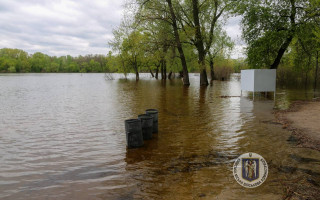 За останню добу рівень Дніпра в межах Києва піднявся на 67 см – КМВА