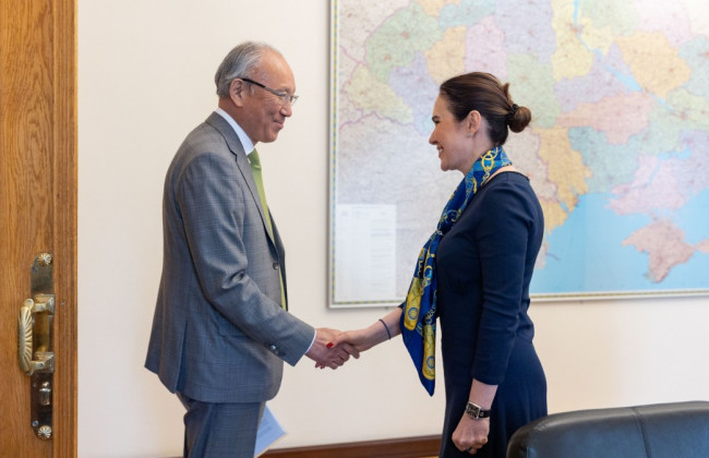 Ірина Мудра обговорила питання реформ судової системи та юридичної освіти з послом країни G7