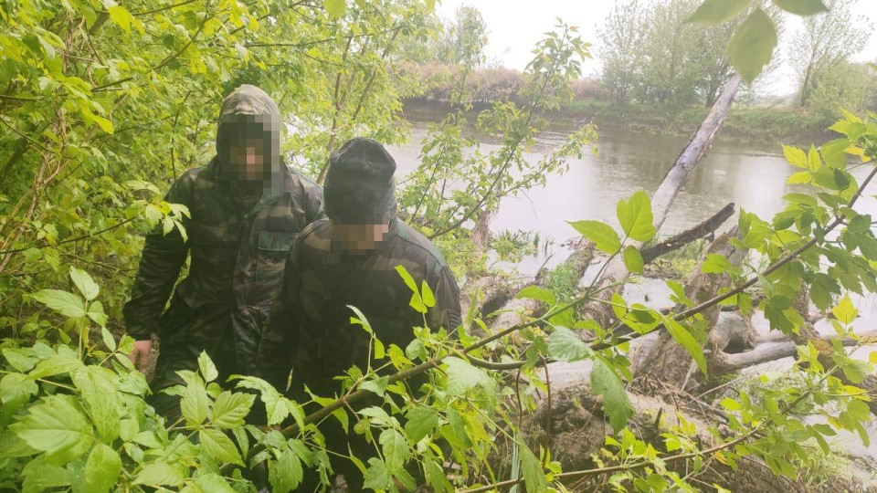 Украинцы, убегая из Польши, переплыли реку и пытались незаконно попасть в Украину