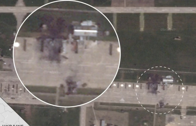 Украинские дроны атаковали российский аэродром в Краснодарском крае: появились спутниковые снимки