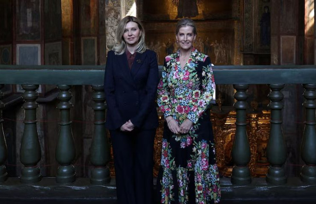 В Украину прибыла герцогиня Эдинбургская — это первый визит члена королевской семьи с начала вторжения рф