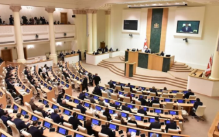 В парламенте Грузии произошла драка из-за закона об «иноагентах»: видео