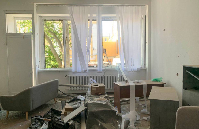 росія обстріляла офіс Уповноваженого з прав людини в Одесі: фото