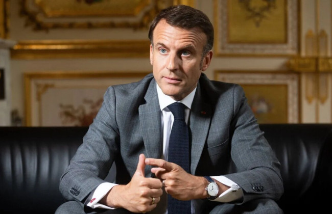 Эмманюэль Макрон не исключает возможности введения войск Франции в Украину в двух случаях