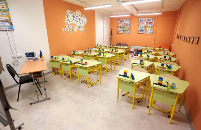 В Украине строят подземные школы в ряде областей – где появятся