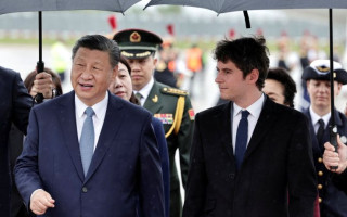 Лідер Китаю Сі Цзіньпін прибув до Франції, відео