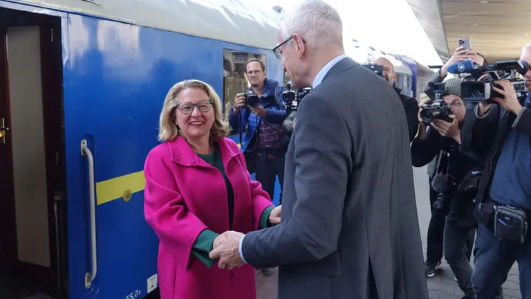 Министр развития Германии прибыла в Киев для обсуждения восстановления страны