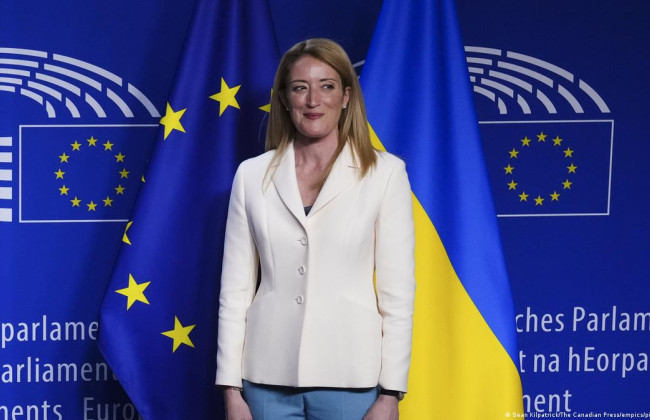 В День Европы в Киев прибыла председатель Европарламента