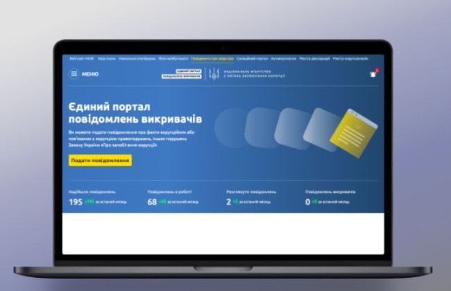 Строки підключення організацій до Порталу викривачів змінено — НАЗК