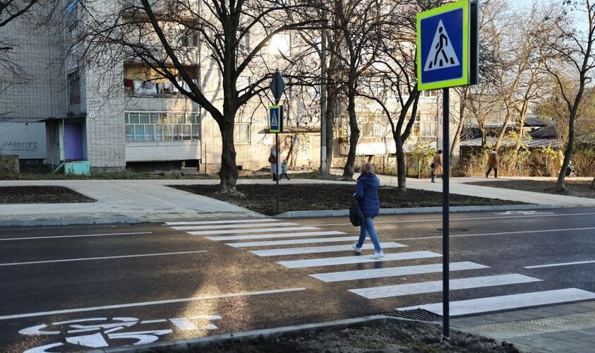 Во Львове с начала этого года понизили более 300 пешеходных переходов