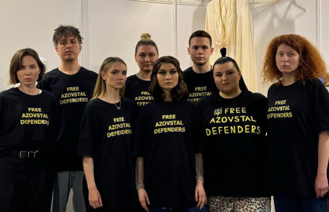 Организаторы «Евровидения-2024» оштрафовали украинскую делегацию за футболки с надписью «Free Azovstal Defenders»