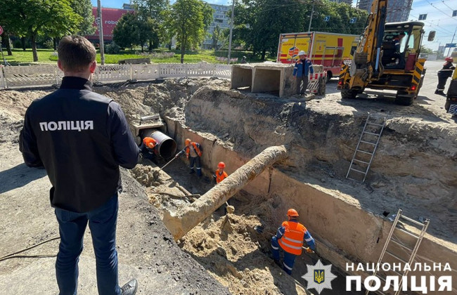 Прорив трубопроводу біля «Оушен Плаза»: правоохоронці розслідують розтрату бюджетних коштів