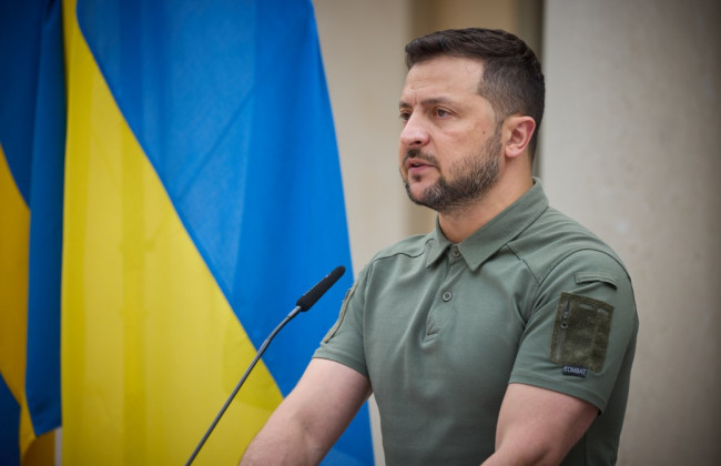 Владимир Зеленский о переговорах с рф: «Партнеры не толкают нас, но это есть в атмосфере мира»