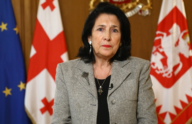 Президент Грузии Саломе Зурабишвили наложила вето на скандальный закон об «иноагентах»
