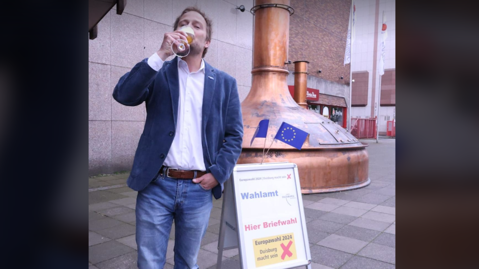 В одном из городов Германии люди получат бесплатное пиво за голос на выборах