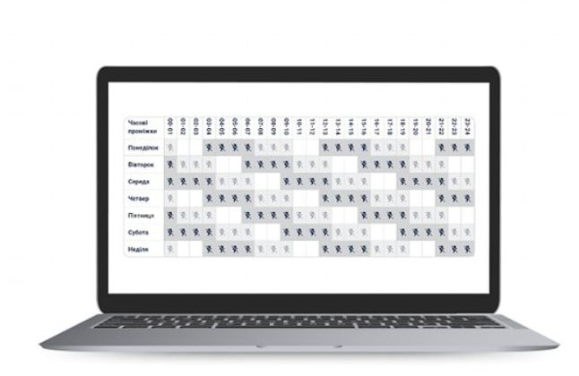 Графики стабилизационных отключений: в ДТЭК объяснили, что означают цвета
