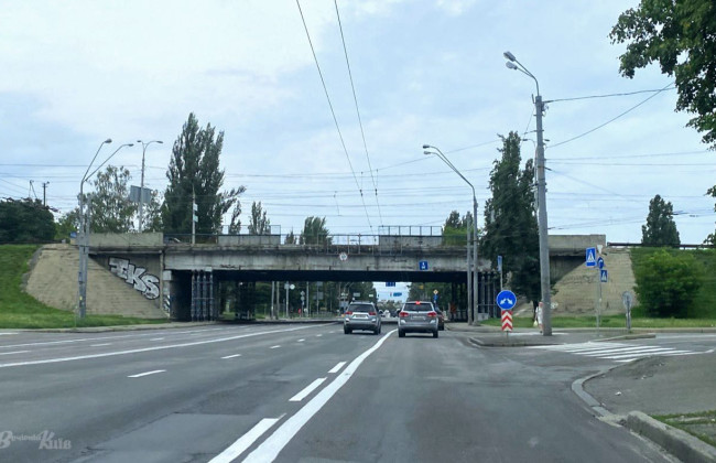 В Киеве открыли Дегтяревский путепровод после реконструкции