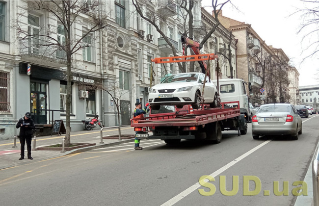 Рада схвалила законопроект про заборону евакуації авто інспекторами з паркування на час війни