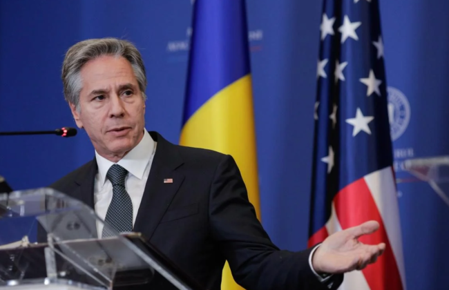 Госсекретарь США Энтони Блинкен просит разрешить Украине бить по территории рф американским оружием, — СМИ