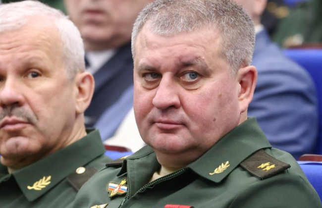 В рф арестовали заместителя начальника Генштаба Вадима Шамарина