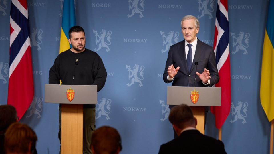 Украина и Норвегия готовы подписать соглашение по безопасности
