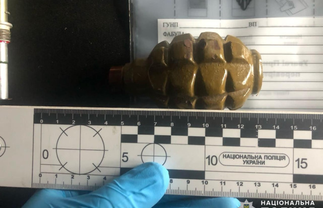 В Одесской области мужчина нашел гранаты и решил нелегально продать их за 4200 гривен