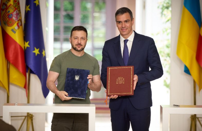 Украина и Испания подписали двустороннее соглашение о безопасности: что оно предусматривает