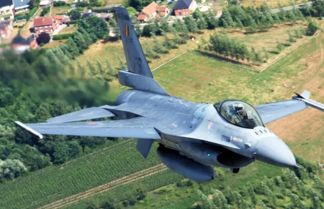 Бельгия передаст Украине 30 истребителей F-16
