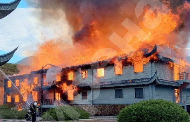 В россии на Алтае сгорела дача путина — СМИ