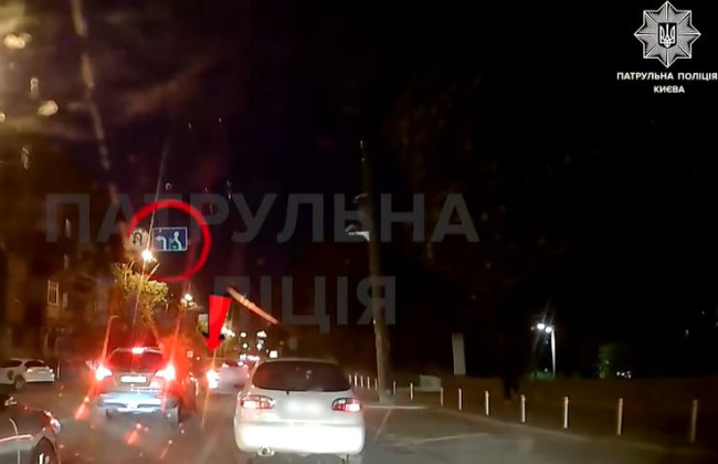 Двічі на очах у поліції порушив ПДР: у Києві покарали зухвалого водія, відео
