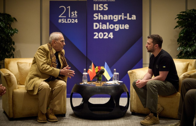 Зеленский впервые встретился с Президентом Демократической Республики Тимор-Лешти