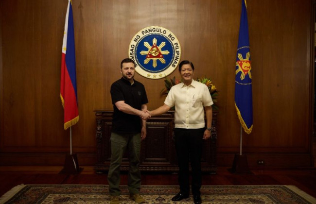 Зеленский прибыл с визитом в Филиппины и анонсировал открытие посольства Украины